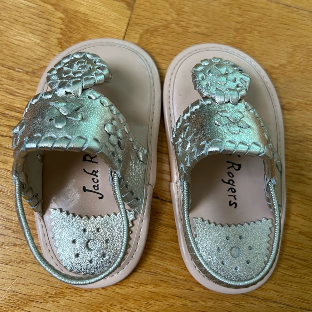 EUC Size 4 baby Jack Roger Sandals!